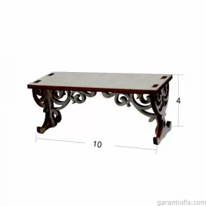 Hobi-art Mn 11 Ham Ahşap Minyatür Obje