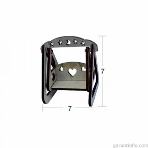 Hobi-Art MN 23 Ham Ahşap Minyatür Obje