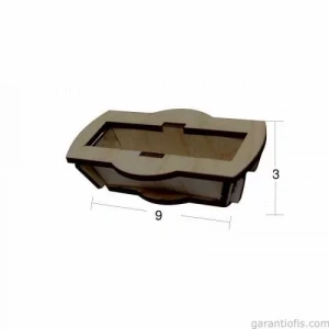 Hobi-Art MN 30 Ham Ahşap Minyatür Obje