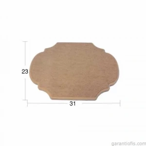 Hobi-Art PA 195 Boyanabilir Dekoratif Ahşap Pano