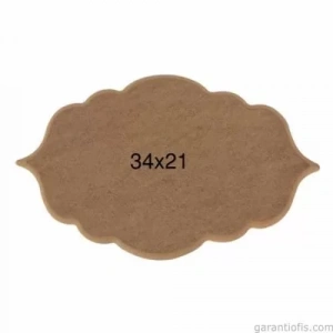 Hobi-art Pa 224 Boyanabilir Dekoratif Ahşap Pano