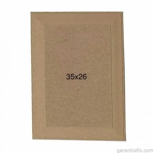 Hobi-Art PA 242 Kalın Boyanabilir Dekoratif Ahşap Pano