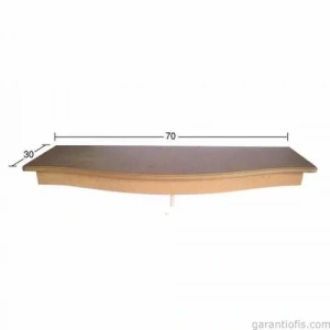 Hobi-art Ra 512 Boyanabilir Dekoratif Ahşap Raf (duvar Tipi)