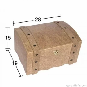 Hobi-art Sa 410 Boyanabilir Ahşap Sandık