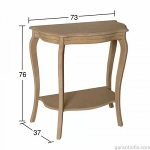 Hobi-Art SP 550 Ham Ahşap Dekoratif Sehpa
