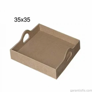 Hobi-Art T 681 Ahşap Dekoratif Tepsi Obje