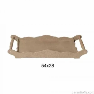 Hobi-Art T 682 Ahşap Dekoratif Tepsi Obje