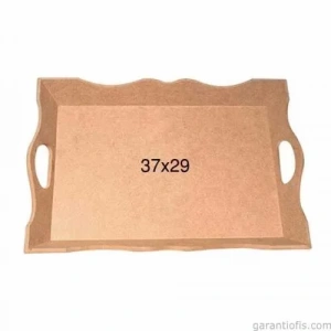 Hobi-Art T 706 Ahşap Dekoratif Tepsi Obje