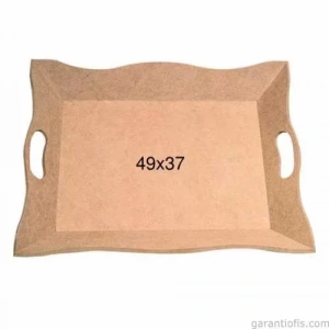 Hobi-Art T 709 Ahşap Dekoratif Tepsi Obje