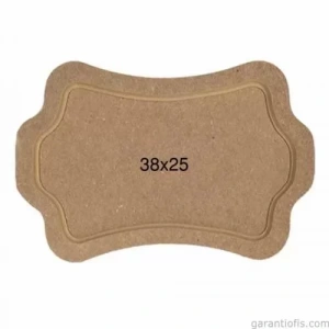 Hobi-Art T 720 Ahşap Dekoratif Tepsi Obje