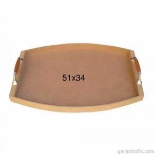 Hobi-art T 728 Ahşap Dekoratif Tepsi Obje