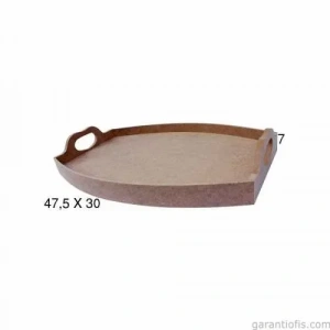 Hobi-Art T 761 Ahşap Dekoratif Tepsi Obje