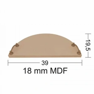 Hobi-art T 763 Ahşap Dekoratif Tepsi