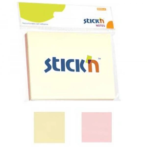 Hopax Stıckn Yapışkanlı Not Kağıdı 100 YP 76x102 2 Pastel Renk 21094