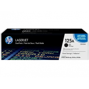 HP CB540AD (125A) SIYAH 2 LI PAKET TONER 2.200 SAYFA