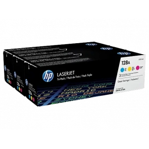 Hp Cf371am (128a) Camgobegı/macenta/sarı 3 Lu Paket Toner 1.300 Sayfa