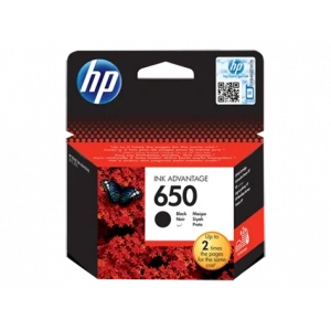 Hp Cz101ae (650) Sıyah Murekkep Kartusu 360 Sayfa