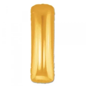 I Harfi Altın Renk Folyo Balon 100 cm