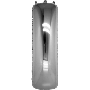 I Harfi Gümüş Folyo Balon