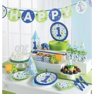 İlk Yaş Partim Mavi 1 Yaş Süper Parti Seti 24 Kişilik