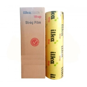 İlka Wrap Streç Film 30 x 1000 Mt 8 Mic
