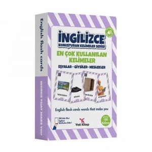 İngilizce Kelime Kartları Eşyalar Giysiler Meslekler