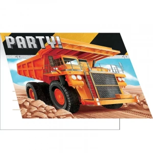 İnşaat Partisi Davetiye 8 Adet