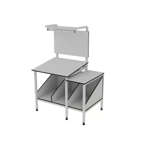 Işıklı Ve Altı Raflı Kalite Kontrol Masası T176