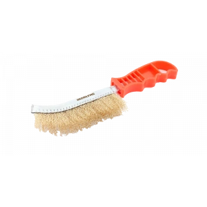 İzeltaş Kıvrık Uçlu Fırça Plastik Saplı 270 mm