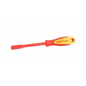 İzeltaş Manyetik Bits Tutucu Tornavida Süngüsü İzoleli 1000V 6,3x120 mm