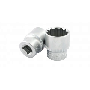 İzeltaş Oniki Köşe Lokma Anahtar 1/2 İnç 27 Mm