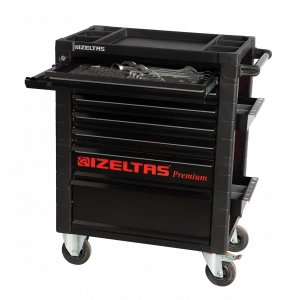 İzeltaş Premium Serisi Takım Dolabı 7 Çekmece Dolu 242 Parça