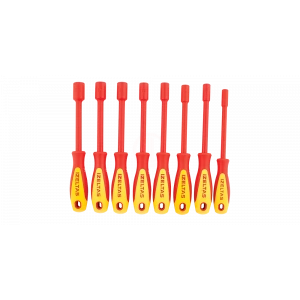 İzeltaş Tornavida Seti Lokma Uçlu Süngüsü İzoleli 1000v 8 Parça