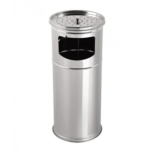 Izgaralı Kolon Küllük Krom Nikel ( 1 Adet )