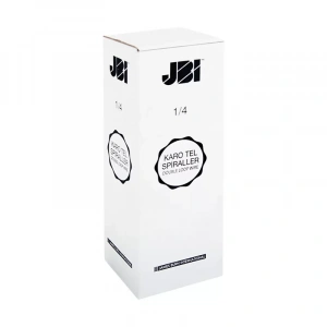 Jbi Karo Tel Spiral 1/4 10-25 Sayfa Gümüş 100lü