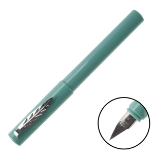 Jinhao Dolma Kalem Yaprak Klipsli Fine Mat Turkuaz