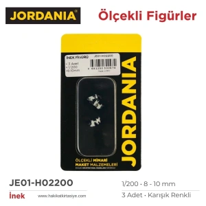 Jordania Maket İnek Figürü 1/200 8-10mm 3lü