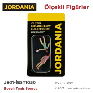 Jordania Maket Tenis Sporcu 1/50 36mm 2li