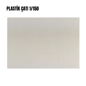 Jordania Plastik Çatı Beyaz A4 1/150