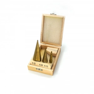 Kademeli Matkap Ucu Panç Sac Delgi Seti 3 Parça