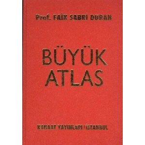 Kanaat - Golden Büyük Atlas Ciltli