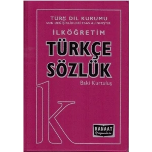 Kanaat Yayınları İlk ve Orta Öğretim Türkçe Sözlük