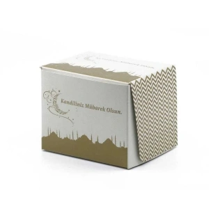 Kandil Simidi Kutusu (5li) 8x8x8 cm - 100 Adet