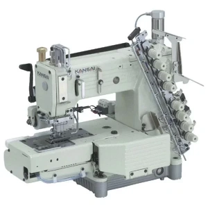 Kansai Special Fx-4406-p-utc Burunlu 6 İğne Havalı İplik Kesicili Zincir Dikiş Makinası