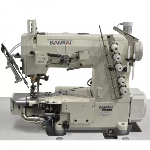 Kansai Special Rx-9803a-lk/utc Soldan Bıçaklı Havalı İplik Kesicili Burunlu Reçme Makinası