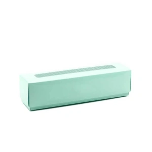 Kapaklı Makaron Kutusu Turkuaz Yeşili 5x20x5 cm