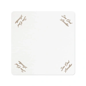 Kare Turta Altı Beyaz (kalın) 26 Cm - 25 Adet