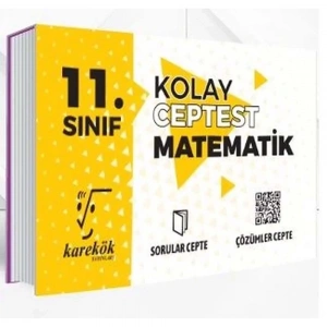 Karekök  10. Sınıf Cep Test Matematik Kolay