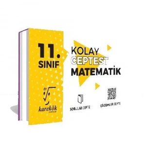 Karekök  11. Sınıf Cep Test Matematik Kolay