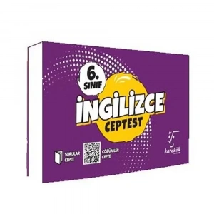 Karekök  6. Sınıf Cep Test İngilizce